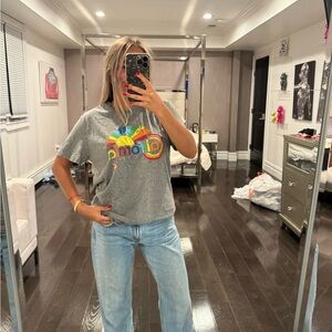 Californian Vintage Grey Tee